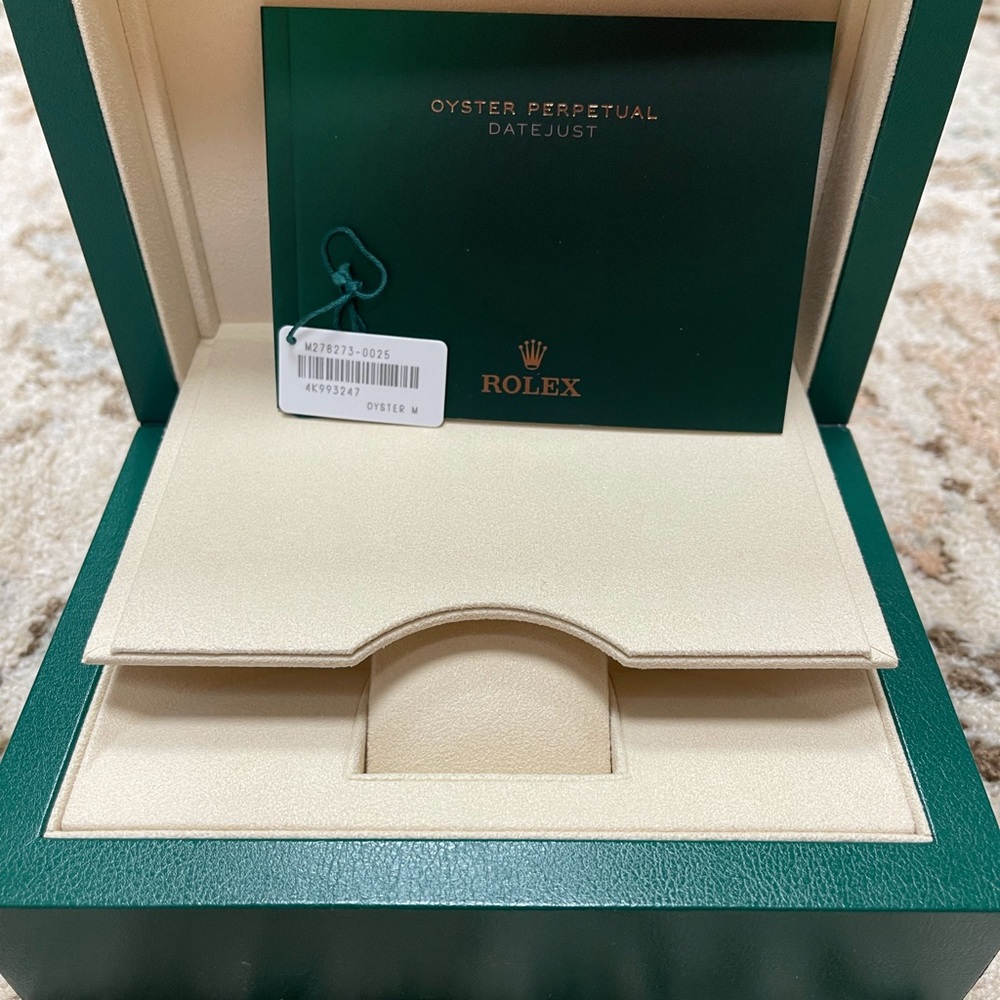 2020 Rolex Box. New (warranty card not included, just to show model and year)